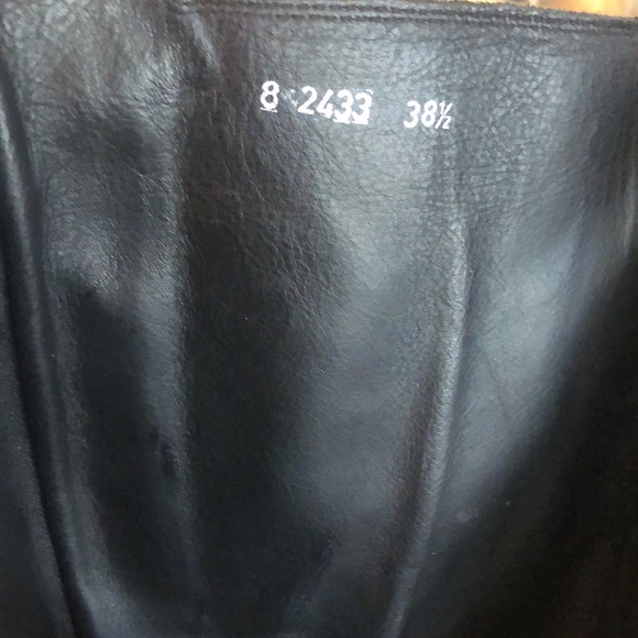 Fendi signature (Vintage) Moto Boot sz 38 1/2 - Picture 6 of 10